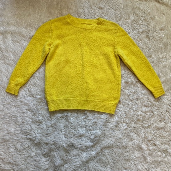THE ROW Kids Yellow Bunny Sweater - Size 4 Years - Picture 4 of 8
